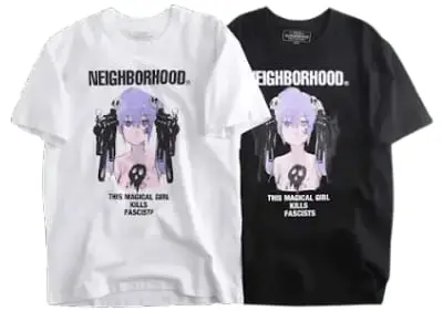Neighborhood x Jun Inagawa This Magical Girl Kills Facists Tee