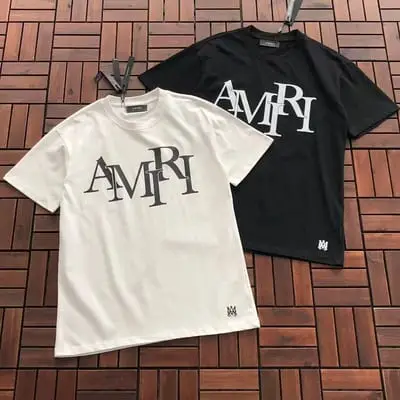 ￥~89 AMIRI T-SHIRT 77071010 (im 185CM 70KG iwear size M in the photo)