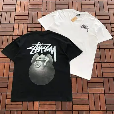￥~79 ST🔥S🔥Y T-SHIRT 77072809 (im 185CM 80KG iwear size M in the photo)