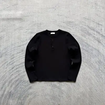 *5 Serafino Longsleeve black