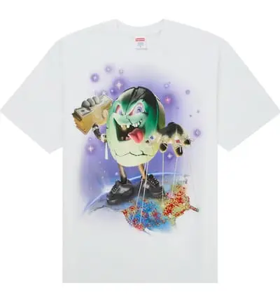 Supreme/SALEM World Money Tee White