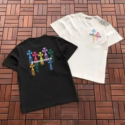 ￥ 169 CH🔥OM🔥 HE🔥RTS T-SHIRT 88080207 (im 185CM 80KG iwear size M in the photo)