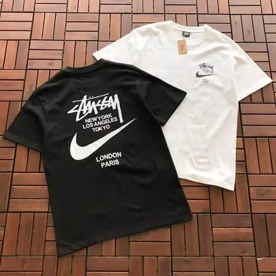 ￥~79 ST🔥S🔥Y & N🔥K🔥T-SHIRT 77052828 (im 185CM 70KG iwear size M in the photo)