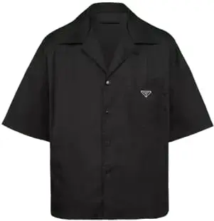 Prada Short Sleeved Nylon Shirt