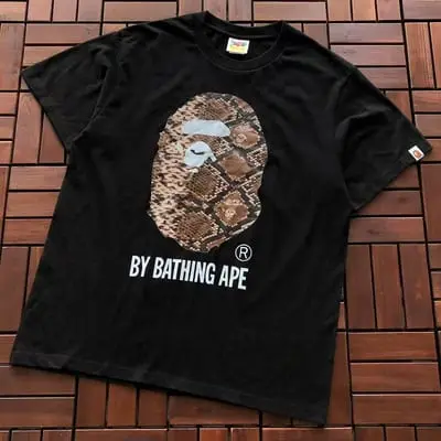 ￥~75 BAPE T-SHIRT 66072214 (im 185CM 70KG iwear size M in the photo)