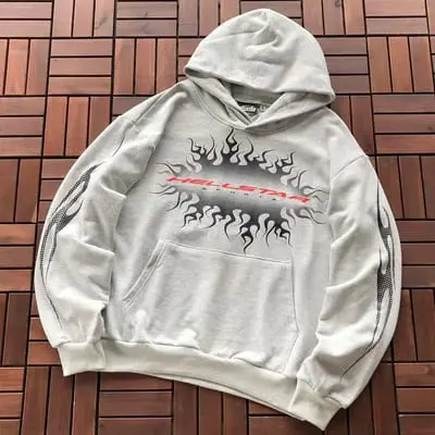 ￥~229 HELLSTAR HOODIE 55071724 (im 185CM 80KG iwear size M in the photo)
