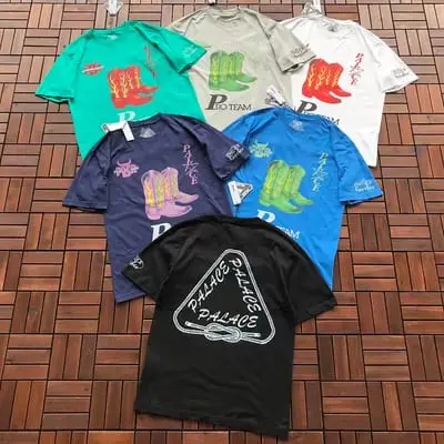 ￥~89 P🔥LA🔥E T-SHIRT 55070118 (im 185CM 70KG iwear size M in the photo)