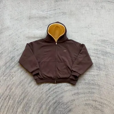 D*puty department brown hoodie