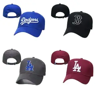 Adjustable MLB Baseball Hats (38 Variants)