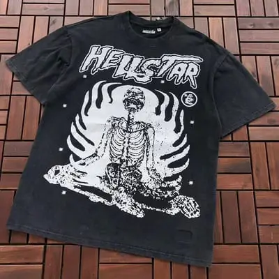 ￥ ~ 119 HELLSTAR T-SHIRT 55081404 (im 185CM 70KG iwear size XL in the photo)